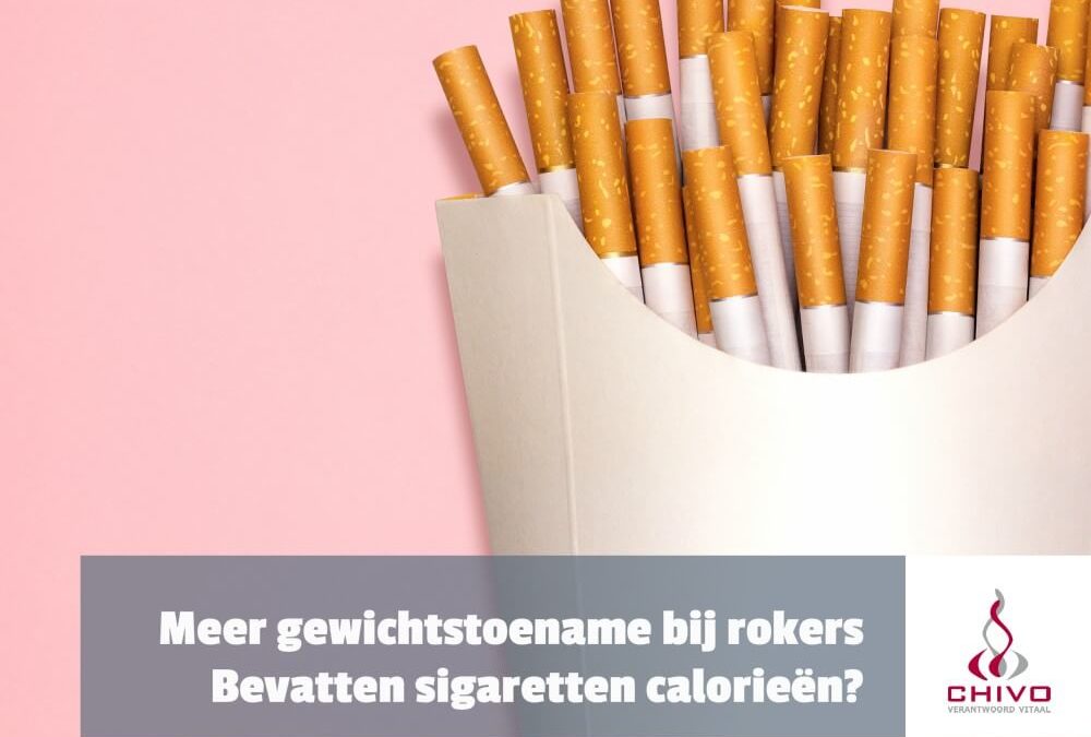 Gewichtstoename door roken?