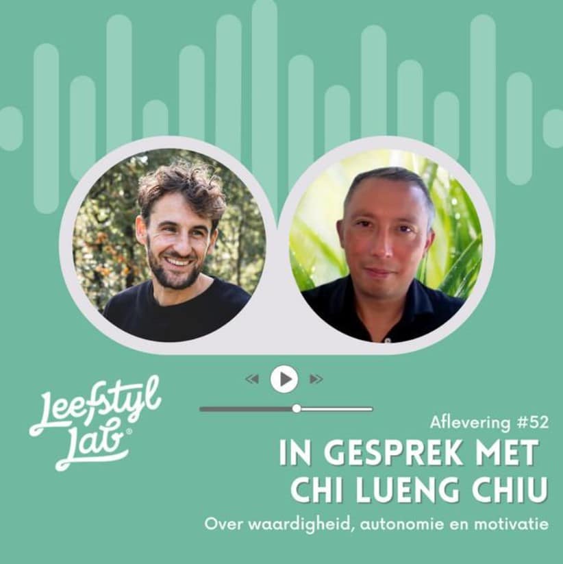 Roel Hermans in gesprek met vitaliteitskundige Chi L. Chiu in de Leefstijlab podcast