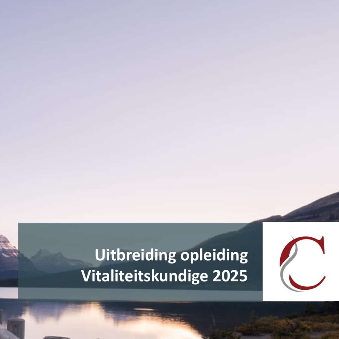 Uitbreiding opleiding Vitaliteitskundige 2025