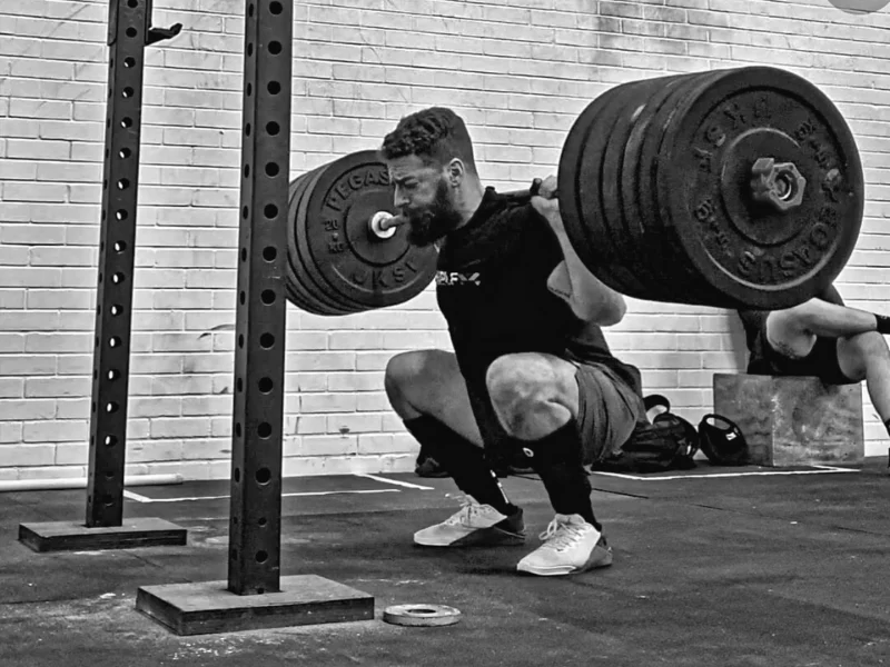 Diepe squat, niet slecht voor de knie