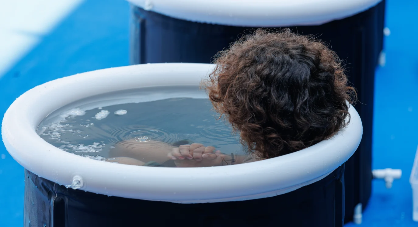 IJs- en warmte baden hebben geen effect op spierpijn