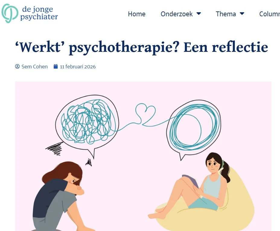 Psychotherapy werkt niet?