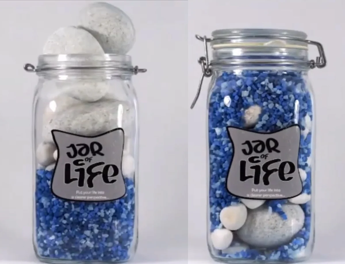 Jar of Life vul je eerst met basisbehoeften