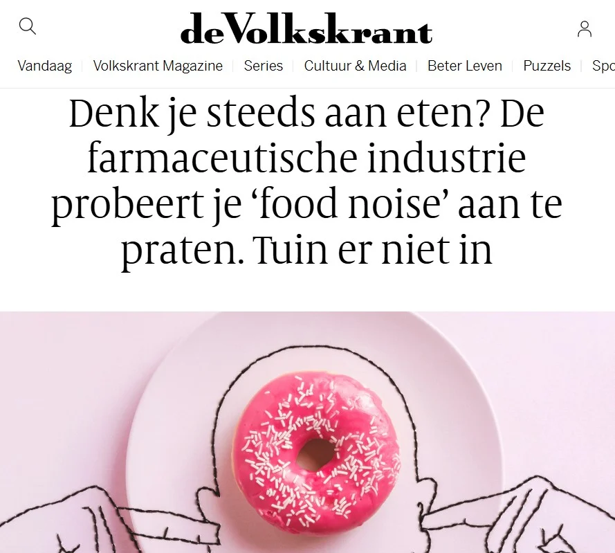 Foodnoise een hype?