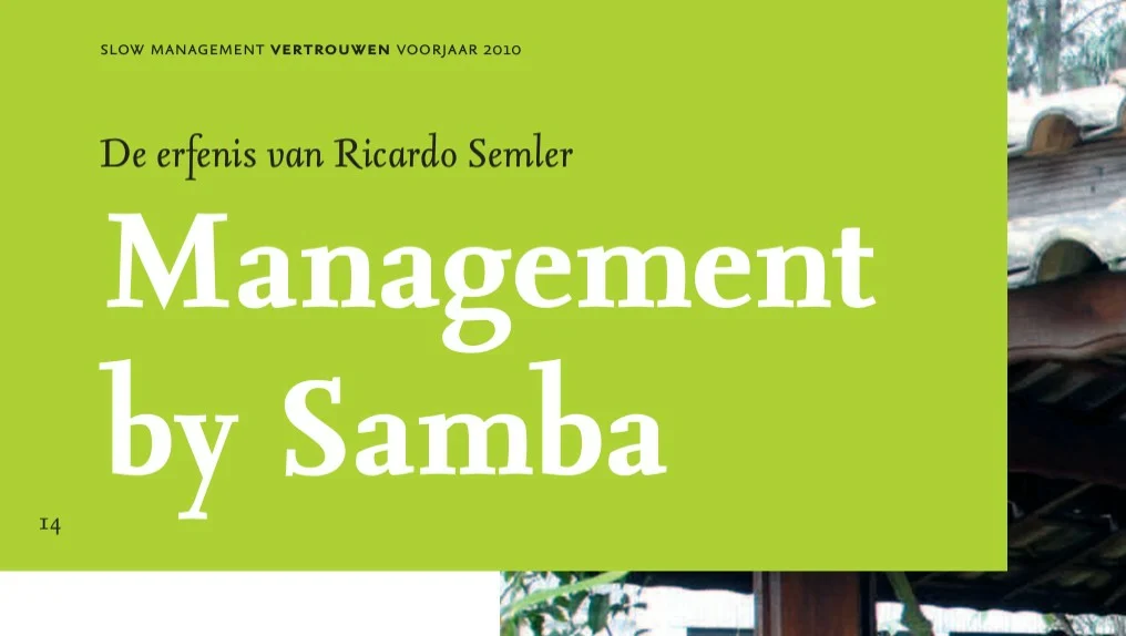 Semco management, de mythe en de realiteit