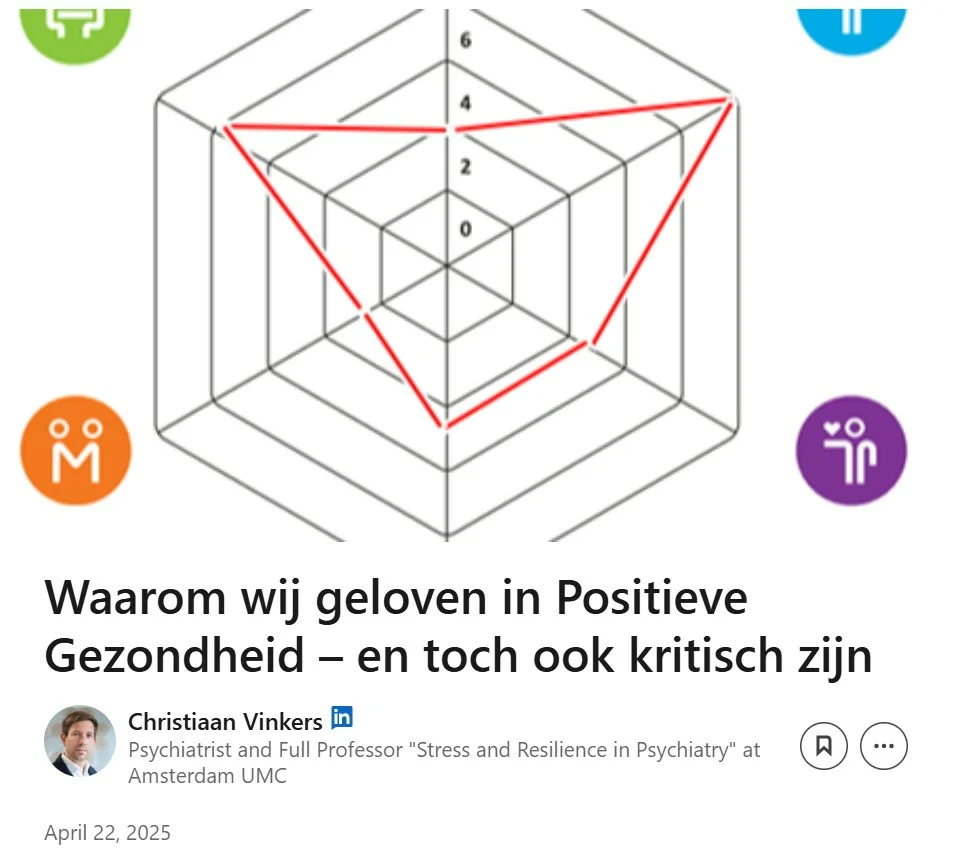 Repliek op Machteld Huber van Positieve Gezondheid (IPH)
