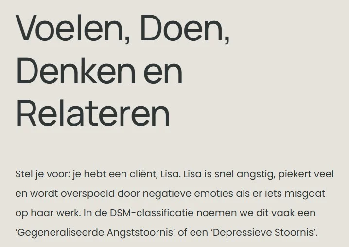 Persoonlijkheidstoornissen gaan niet over persoonlijkheid